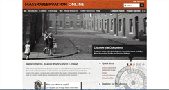 Desktop Screenshot of massobservation.amdigital.co.uk