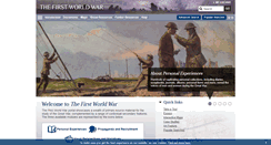 Desktop Screenshot of firstworldwar.amdigital.co.uk