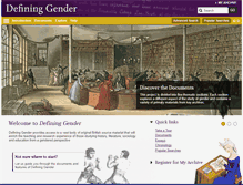 Tablet Screenshot of gender.amdigital.co.uk